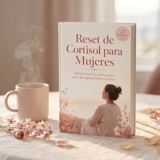 Reset de Cortisol para Mujeres — Ebook + 4 Bonos Descargables